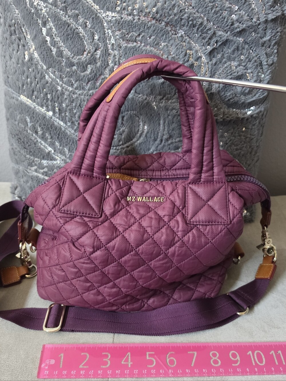 MZ wallace small Sutton wild plum rare color